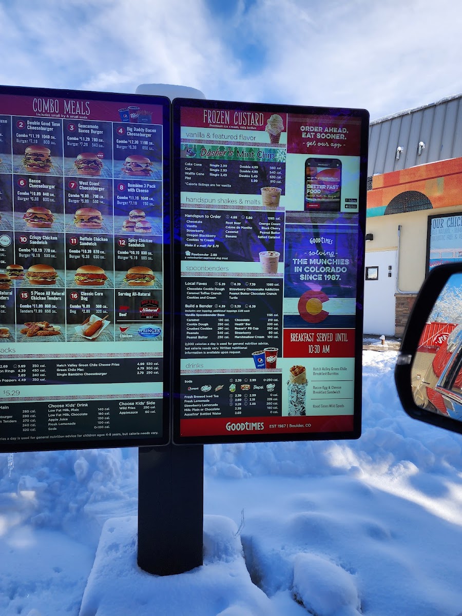Good Times Burgers & Frozen Custard Menu - Image 3